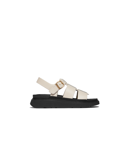 FitFlop Gen-FF Leather Fisherman Sandals Paris Beige
